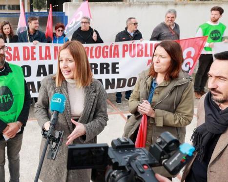 El PSOE de la Diputación de Cádiz insta a la Junta de Andalucía a la paralización del cierre del Laboratorio de Metrología de San Fernando y a defender que VEIASA siga siendo publica 
 