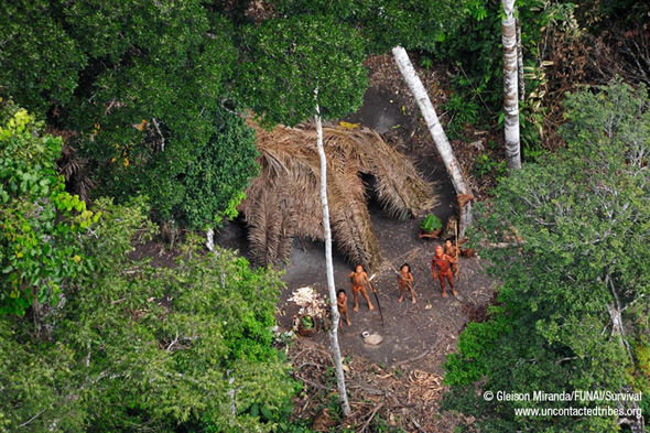EL HOMBRE DEL HOYO, EL INDÍGENA MÁS SOLITARIO DEL MUNDO
 
El único superviviente de una tribu amazónica masacrada