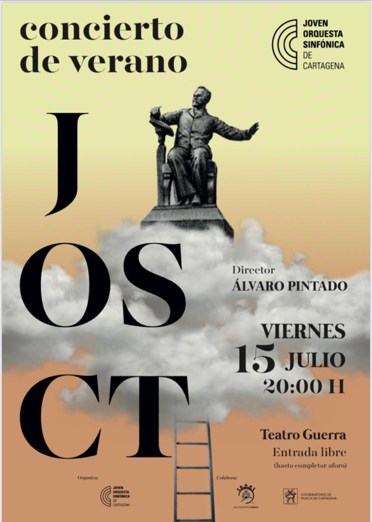 La Joven Orquesta Sinfónica de Cartagena ofrecerá, este viernes, un concierto de verano en el Teatro Guerra de Lorca
 