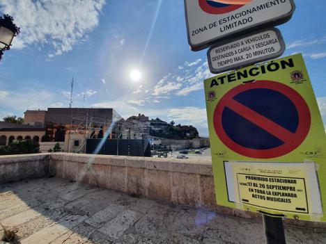 La Policía Local de Lorca cortará el tráfico en los accesos al centro urbano por el Puente de La Alberca y la carretera de La Fuensanta durante los días de concierto en La Merced