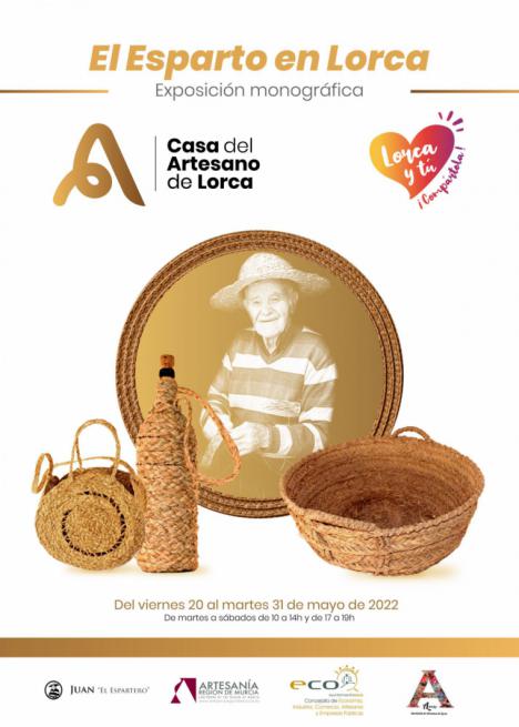 La Casa del Artesano de Lorca acoge desde hoy una exposición monográfica sobre la tradición del esparto