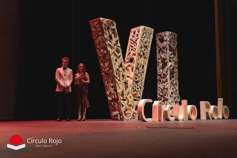 Círculo Rojo anuncia los autores ganadores de la VI Gala de las Letras celebrada en el Auditorio de Roquetas