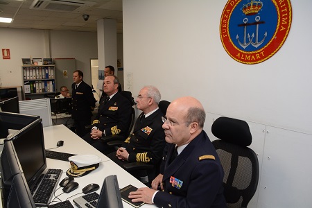 El Jefe de Estado Mayor de la Marina Nacional de Francia visita unidades de la Armada en Cartagena