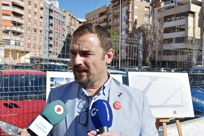 Diego José Mateos presenta el plan “Lorca Aparca” con el que el PSOE se marca como objetivo recuperar 2.000 plazas de aparcamiento en la ciudad