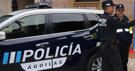 Policía Local de Águilas detiene al presunto autor de diversos robos en la localidad