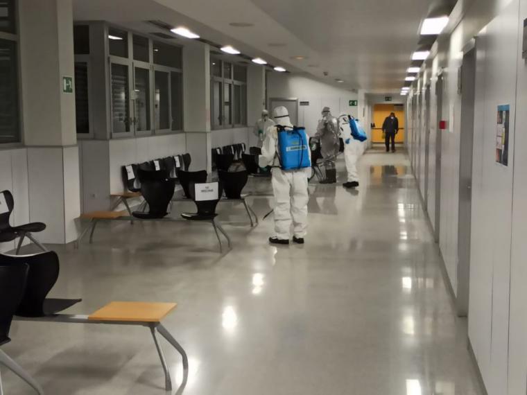 CSIF de Almería se congratula de que la quinta planta del Hospital de Poniente haya sido desalojada de pacientes y esté siendo desinfectada