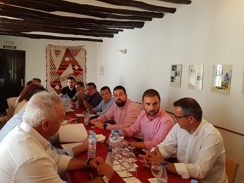 El Partido Socialista de la Región de Murcia se reúne en Lorca para elaborar un documento de trabajo que luche contra la despoblación