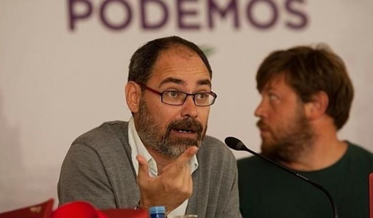 Dimite el líder de Podemos Málaga Alberto Montero después de que IU cope la lista del 28-A al Congreso
 