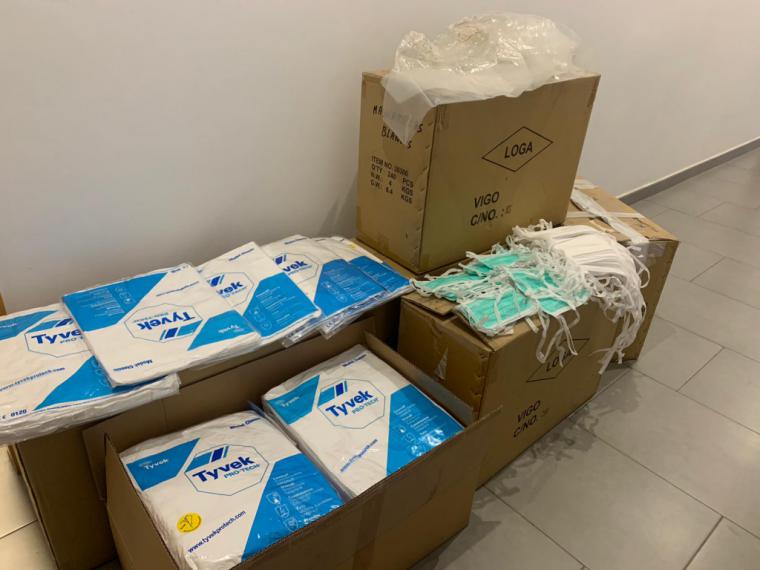 El Ayuntamiento de Lorca entrega 5.000 mascarillas protectoras a la gerencia del Área III de Salud