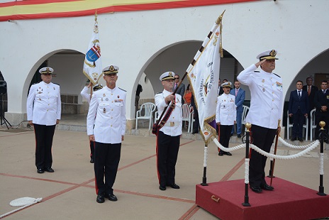 Acto Militar de despedida del Cuartel General de la Fuerza de Protección por traslado a Ferrol