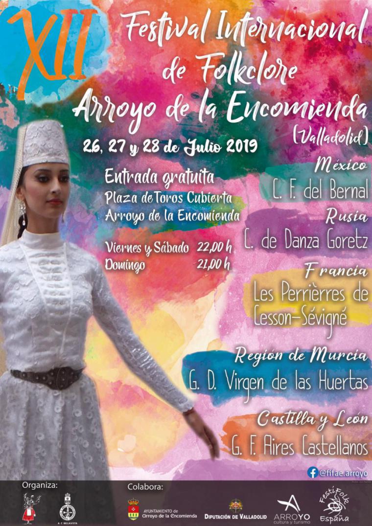  El grupo de Coros y Danzas Virgen de las Huertas participará este fin de semana del 26 al 28 de julio en el ‘Festival Internacional de Folklore De Arroyo de la Encomienda’