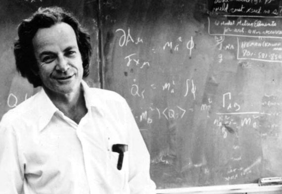 Ilustración: Richard Feynman (1918-1988)