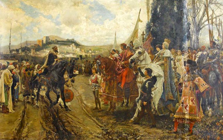 Tal día como hoy hace 528 años los Reyes Católicos toman Granada y hace 200 años se produjo el pronunciamiento de Riego y el alzamiento que cambió España