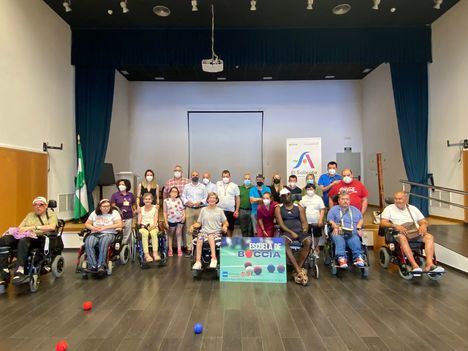 El Saliente y Depoadap presentan en Albox la Escuela Boccia para personas con discapacidad