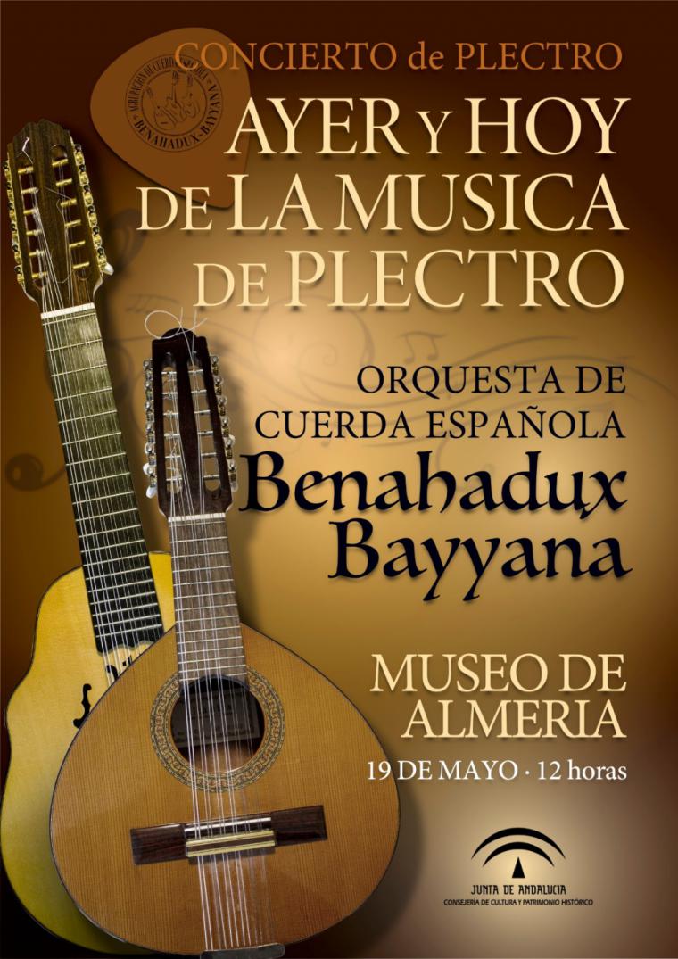 El laúd, la bandurria o la mandola, instrumentos para conocer la música Plectro de la mano dede la Orquesta de Cuerda Española Benahadux- Bayyana