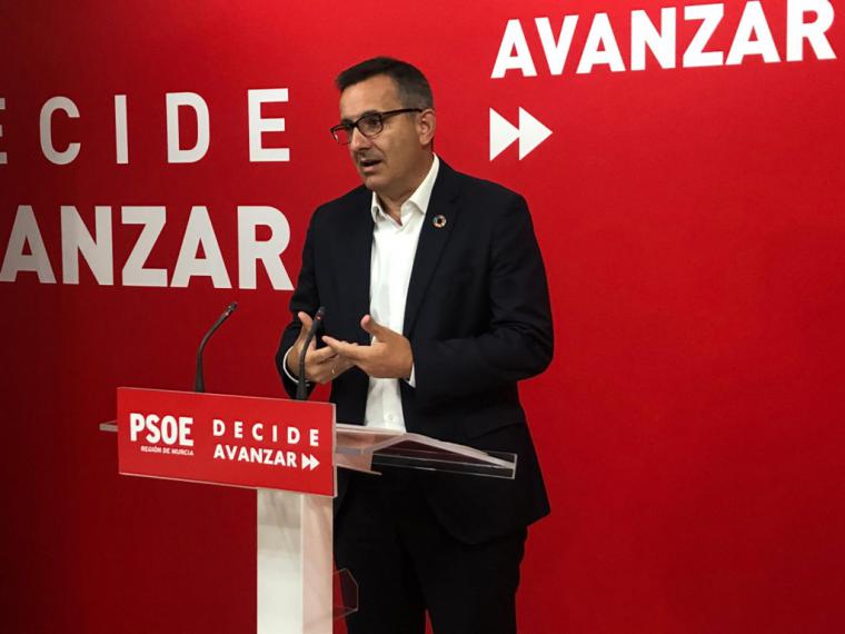 Diego Conesa: “Los socialistas nos negamos a dar por muerto el Mar Menor”