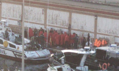 Guardía Civil y Salvamento Marítimo interceptan los días 1 y 2 de enero ocho pateras, con un total de 108 inmigrantes
