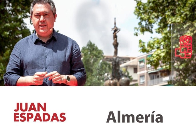 EDITORIAL: Juan Espadas llega a Almería dispuesto a unir para recuperar el Gobierno de Andalucía que Susana Díaz perdió