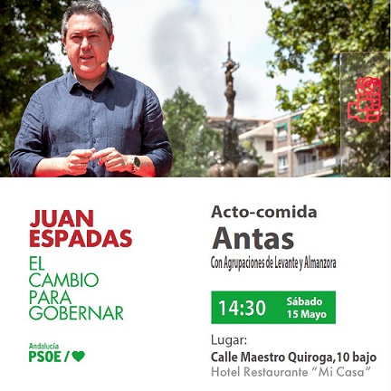 EDITORIAL: Juan Espadas llega a Almería dispuesto a unir para recuperar el Gobierno de Andalucía que Susana Díaz perdió