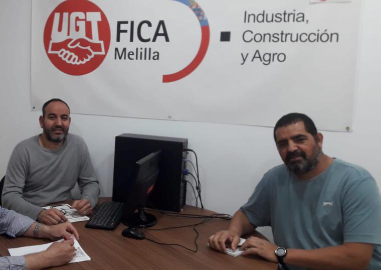 El Secretario General de la UGT-FICA Melilla traslada como objetivo prioritario a la Consejera de Hacienda, Empleo y Comercio la necesidad del impulso de la formación para el empleo a través de la FLC
 