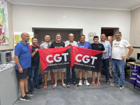CGT constituye sección sindical en Thaler (mantenimiento de jardines Melilla)