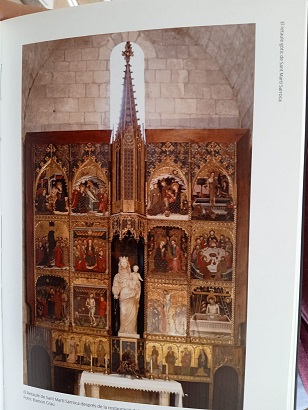 Análisis estilístico del retablo de Sant Martí Sarroca (1ª parte) , por Pedro Cuesta Escudero autor de El retaule gòtic de Sant Martí Sarroca