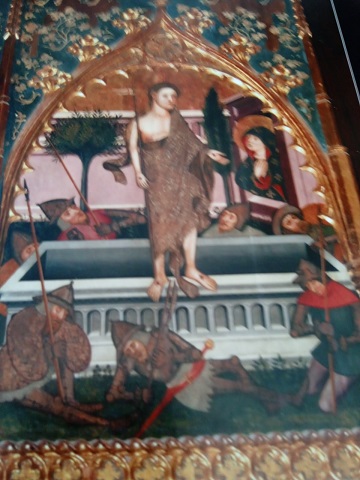 La Resurrección del retablo de Sant Martí Sarroca, por Pedro Cuesta Escudero autor de El retaule gòtic de Sant Martí Sarroca