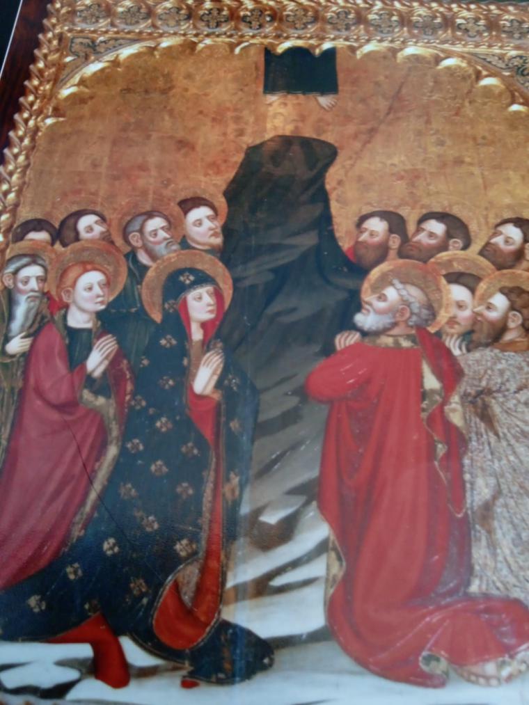 'La Ascensión del retablo de Sant Martí Sarroca', por Pedro Cuesta Escudero autor de El retaule gòtic de Sant Martí Sarroca