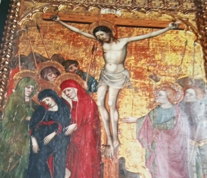 'El Calvario del retablo de Sant Martí Sarroca', por Pedro Cuesta Escudero autor de El retaule gòtic de Sant Martí Sarroca