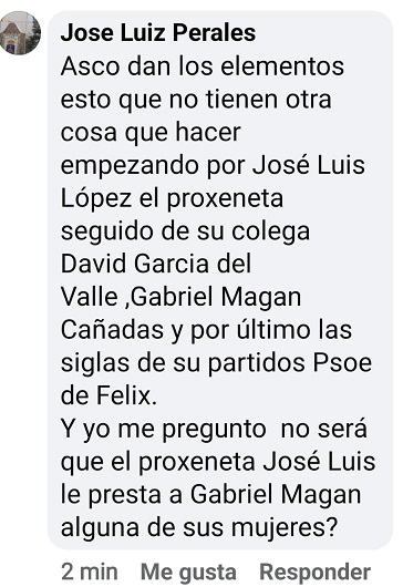 Se inicia en Felix una investigación para conocer quién está detrás de un perfil falso que utiliza por nombre 'José Luis Perales' desde donde se lanzan falacias con caracter delictivo