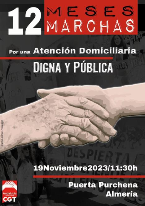 La Marcha Blanca andaluza del SAD llega a Almería el 19 de noviembre