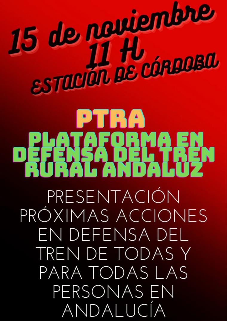 El PTRA presentará hoy en Córdoba a las 11 de la mañana el calendario de protestas acordado en su asamblea del pasado domingo 5 de noviembre