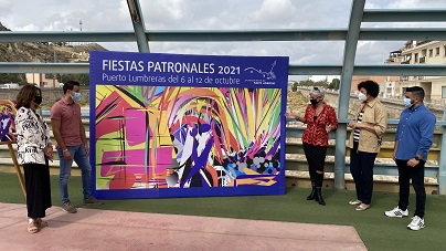 La artista lumbrerense Rosa Piernas es la autora del cartel de las Fiestas Patronales 2021