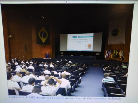 SAES participa en el 2do Congreso Internacional de Contramedidas de Minado