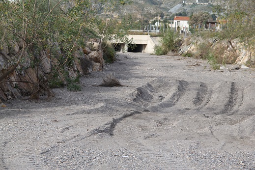 El Ayuntamiento de Puerto Lumbreras solicita a la Confederación Hidrográfica del Segura el arreglo de la Rambla del Murciano tras los desperfectos de la DANA