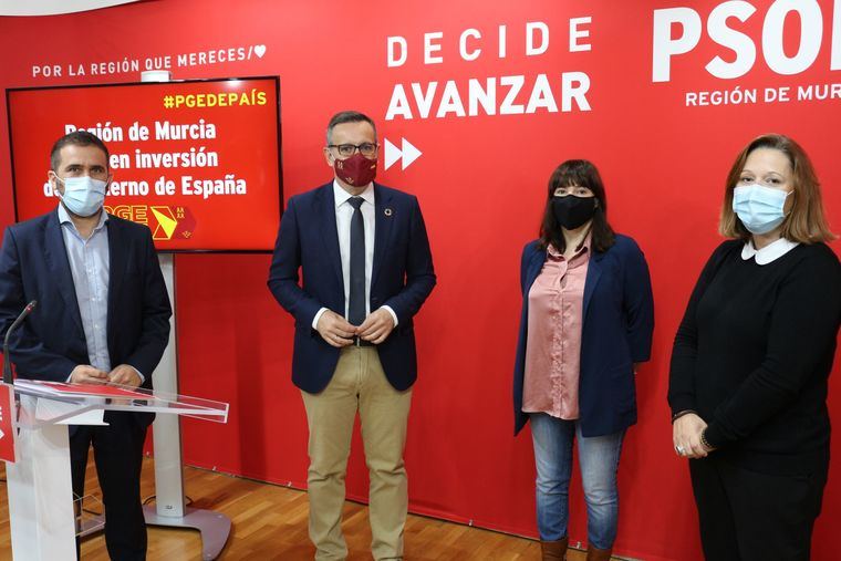 Diego Conesa: “Los PGE son los que la Región necesita y se merece, y los más sociales de la historia de España para este momento excepcional”