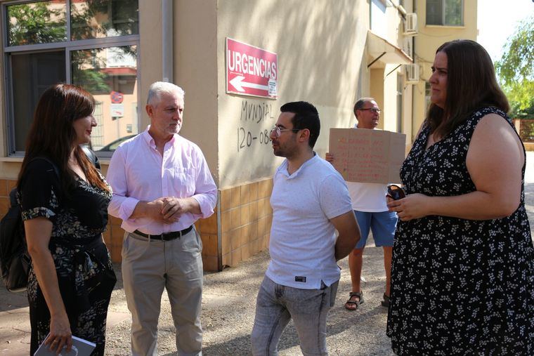 El PSOE denuncia los continuos retrasos en la apertura del nuevo centro de salud de Algezares por el desinterés del Gobierno de López Miras