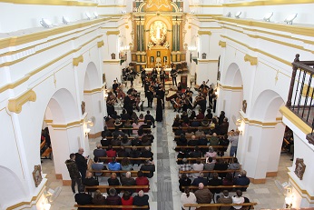 Más de 300 lumbrerenses disfrutan del concierto de Navidad de la Orquesta de Jóvenes de la Región de Murcia
