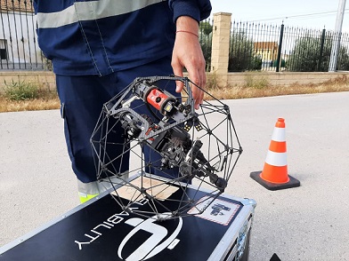Lorca inspecciona su red de alcantarillado mediante un dron para vigilar su estado interior