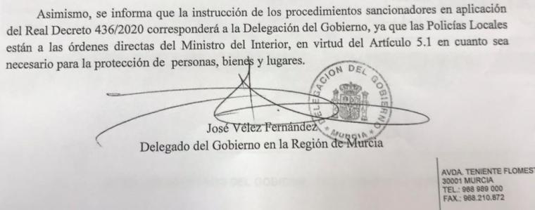 El PP lorquino reclama que el gobierno central envíe de inmediato al hospital Rafael Méndez el material sanitario solicitado en vez de preocuparse por cobrar multas