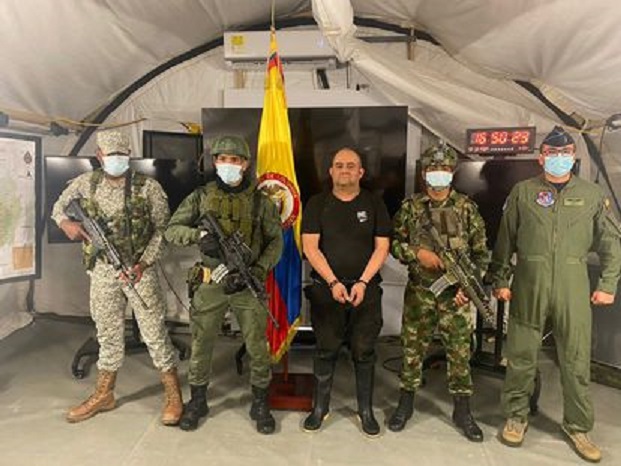  'Otoniel', el narco más buscado de Colombia, capturado en una operación militar