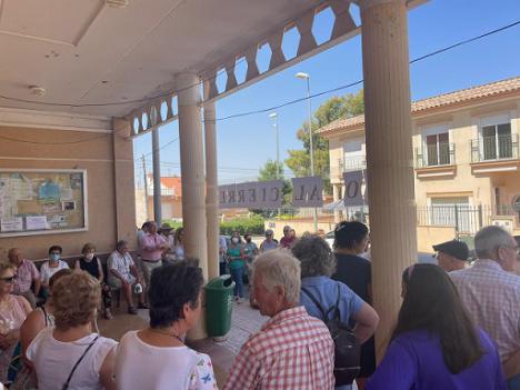 PSOE Lorca 'respalda las movilizaciones ante el atentado contra la sanidad pública del Gobierno Regional con los cierres de consultorios médicos de pedanías durante el verano”