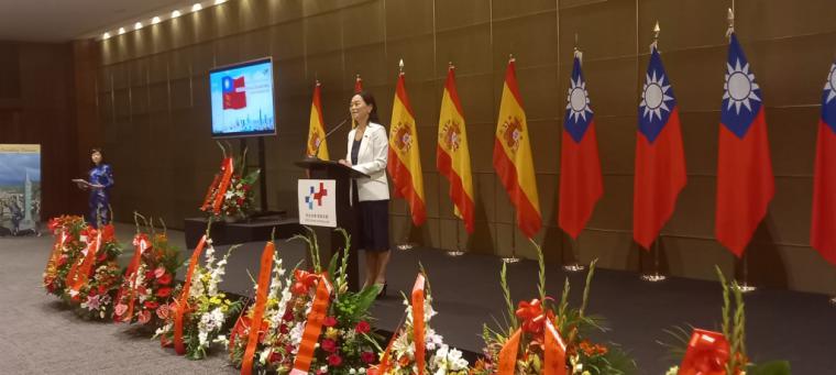Taiwán celebra en Madrid su Día Nacional y presenta a su nueva embajadora