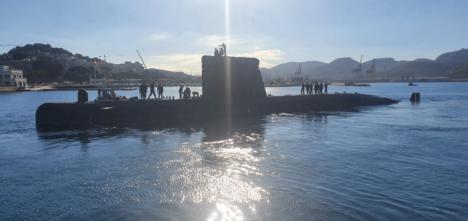 El submarino S-71 ‘Galerna’ vuelve a navegar