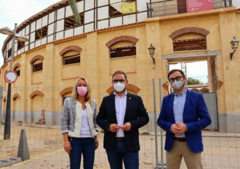 El Ayuntamiento de Lorca reanudará las obras de rehabilitación de la Plaza de Toros tras la aprobación de la modificación del proyecto por la CARM