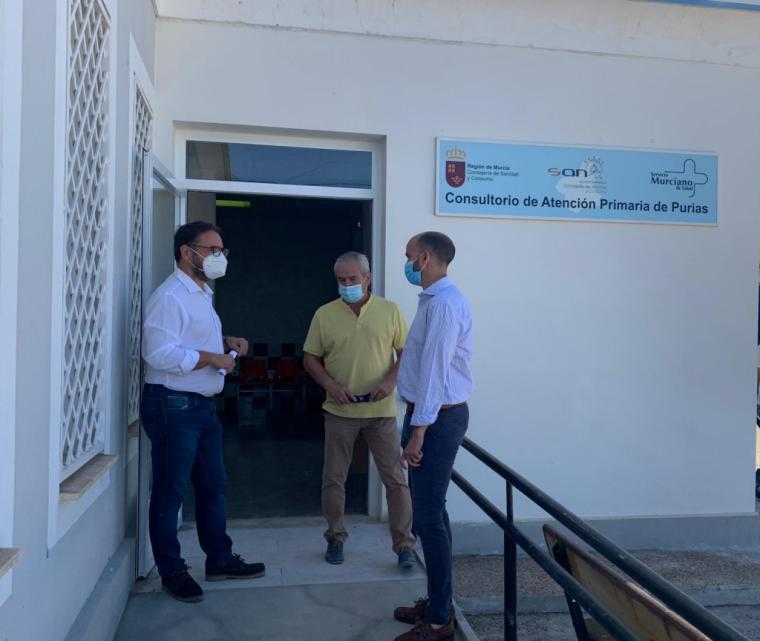 El Ayuntamiento de Lorca finaliza las obras del consultorio médico de Purias tras una inversión municipal de 25.784,72 euros