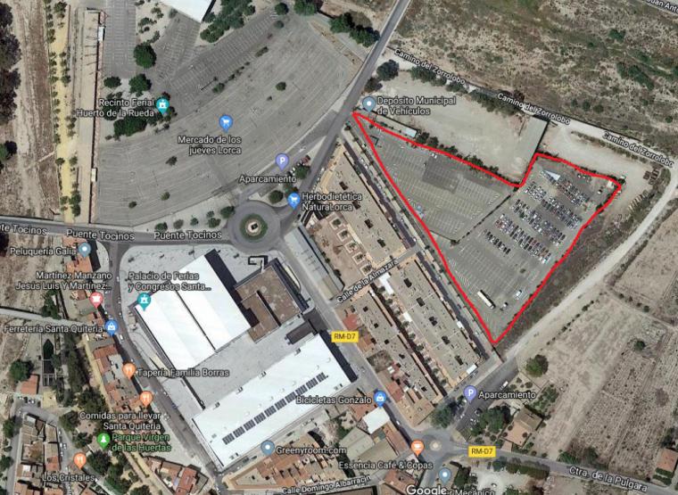 El PP propone la creación de 450 nuevas plazas de aparcamiento totalmente gratuito para todos los lorquinos y a coste cero para el Ayuntamiento
