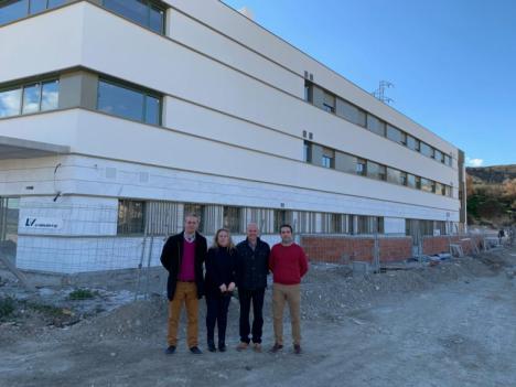 El PSOE muestra su satisfacción por las obras de la residencia de personas mayores de Albox que impulsó este partido