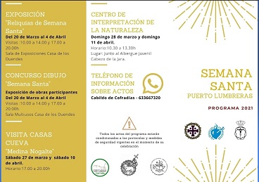 Ayuntamiento y Cofradías de Puerto Lumbreras coordinan una programación para vivir una Semana Santa acorde con la situación sanitaria