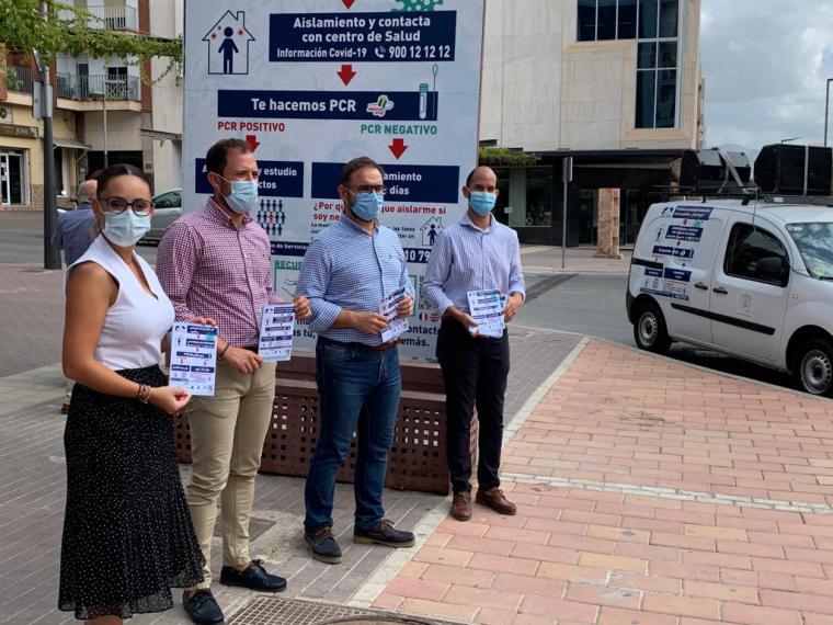 El Ayuntamiento de Lorca pone en marcha la ambiciosa campaña informativa ‘Lorca te Cuida’ para frenar la cadena de contagios por Covid19